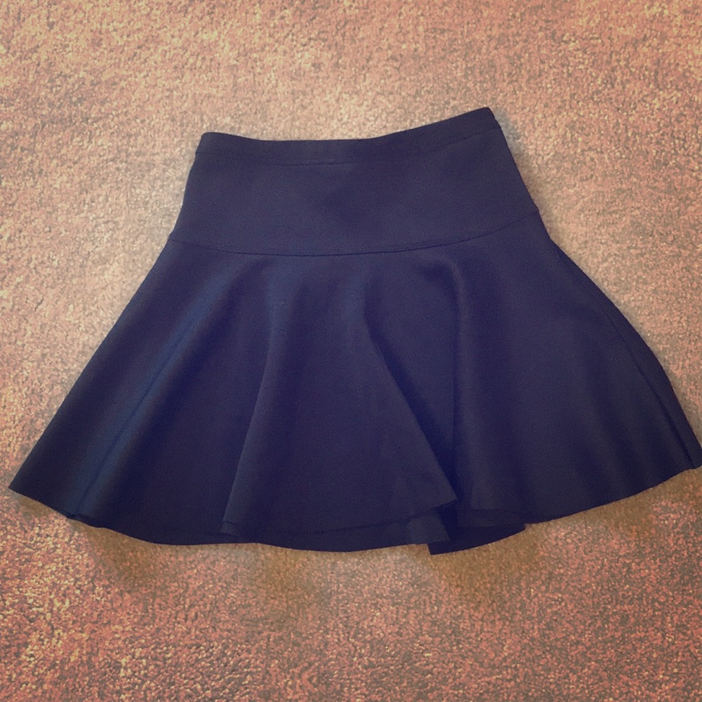 Abercrombie & Fitch black skater skirt